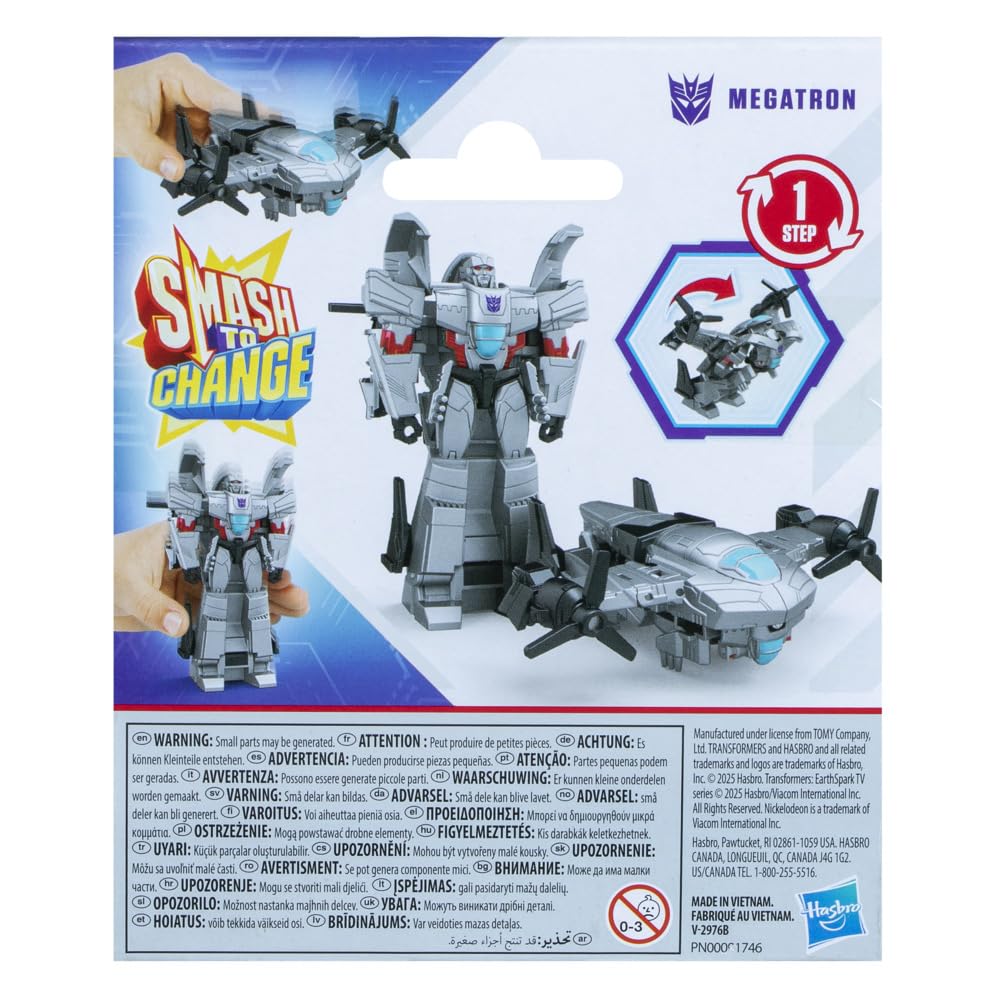 EarthSpark Megatron 4-inch figure ready for imaginative play