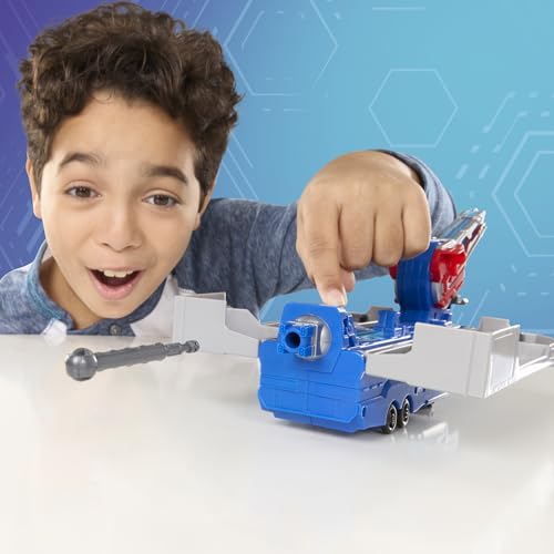 Transformers EarthSpark Optimus Prime 5-inch action figure detail
