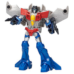 Transformers EarthSpark Starscream jet mode for action-packed flight pretend play.