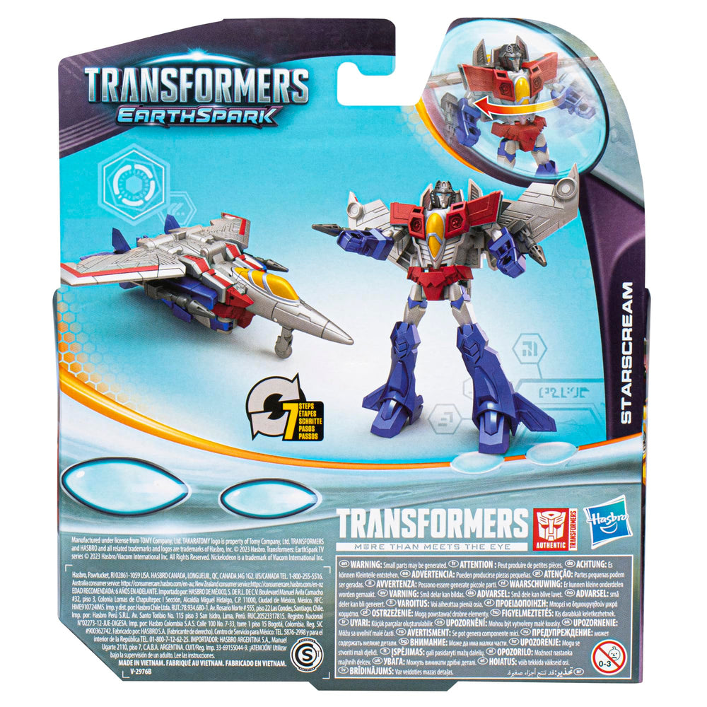 Transformers EarthSpark Starscream figure invites collectibles and storytelling during playtime