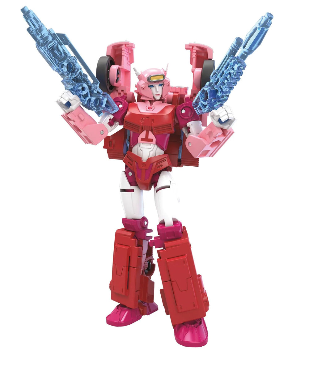 Transformers Elita-1 in robot mode showcases a G1-inspired deco for display and action.