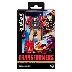 Excellion with blaster and cyberplanet key for authentic play
