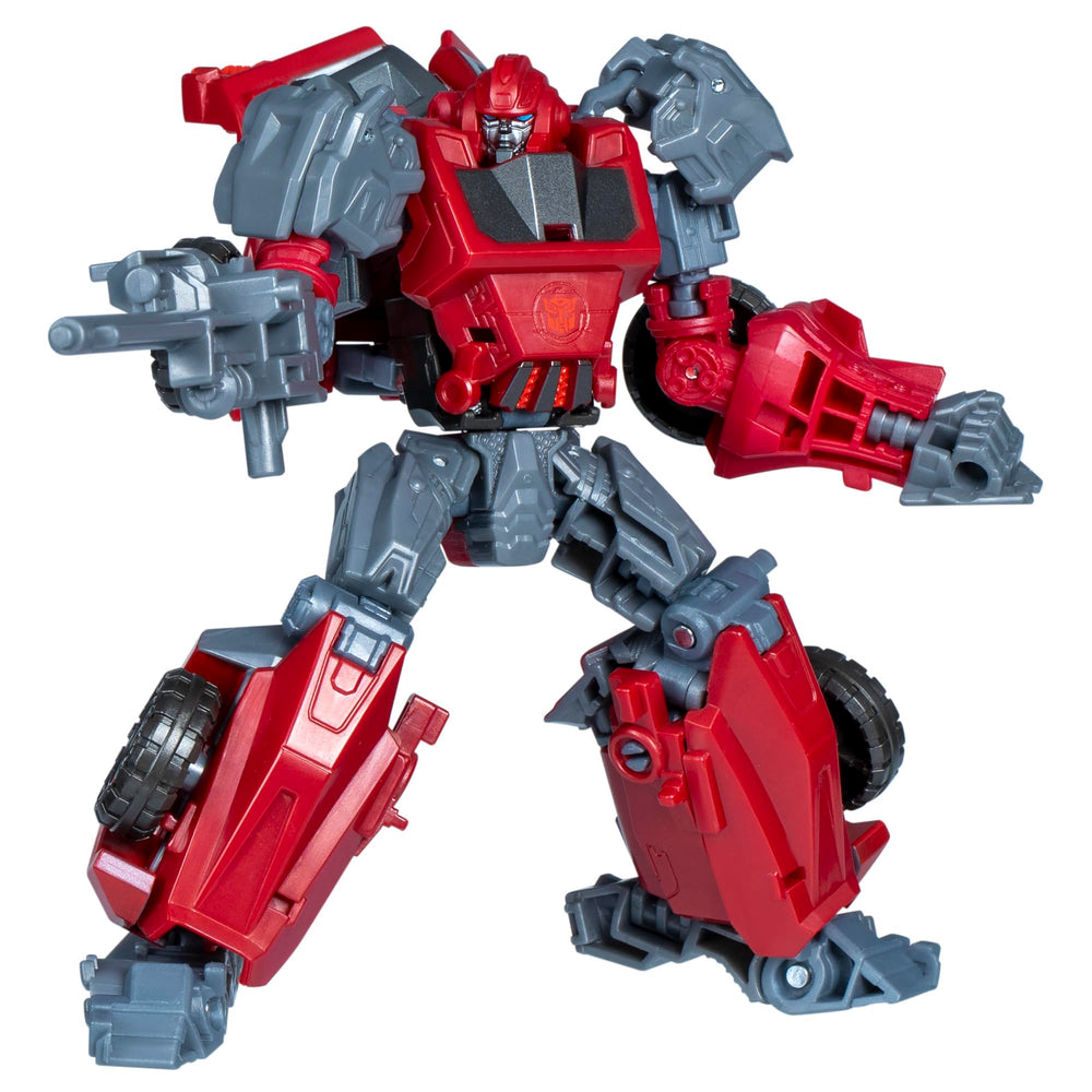 Transformers Ironhide Gamer Edition robot mode with poseable joints for dynamic displays.