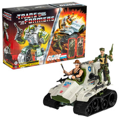 Transformers Kup Triple T tank in vivid Autobot deco for display and play.