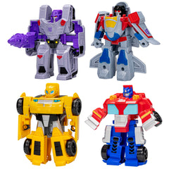 Transformers Heroes vs Villains Optimus Prime robot figure for imaginative play.