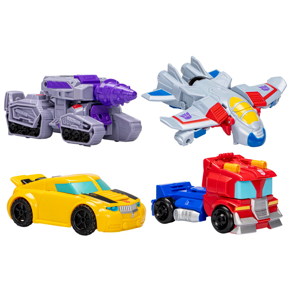 Transformers Heroes vs Villains Optimus Prime truck mode image, easy 1-step conversion.