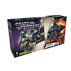 Retro packaging echoes 1980s toy aesthetics for display appeal