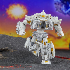 Nucleous figure in rock creature mode for dynamic display