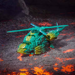 Transformers Infernac Universe Shard rock creature closeup showing mineral textures.