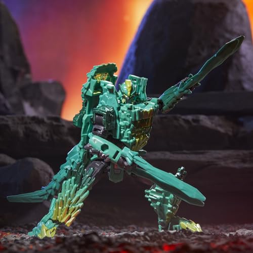 Transformers Infernac Shard rock texture detail on rugged surface.