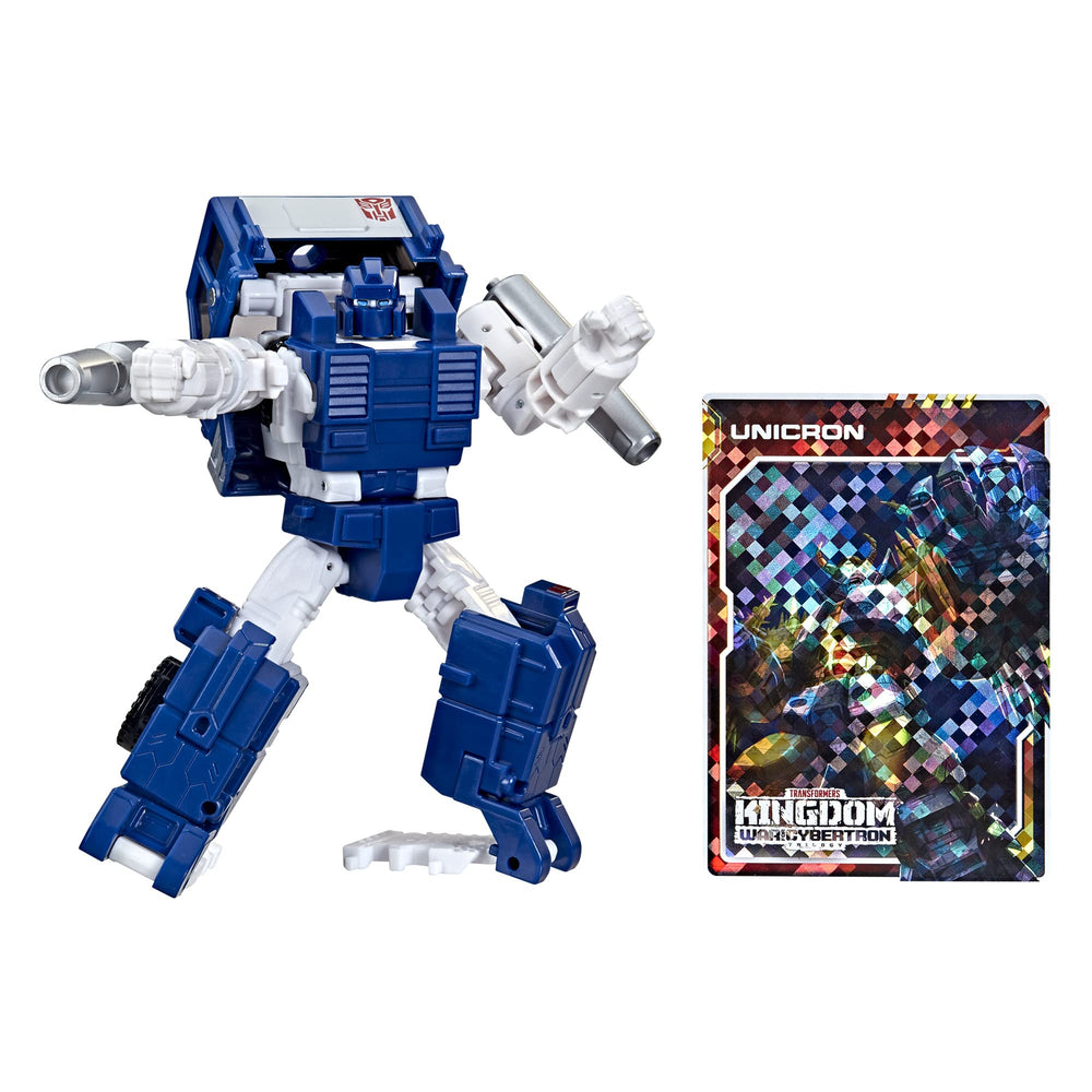 Transformers Kingdom Autobot Pipes bone armor for epic battles.