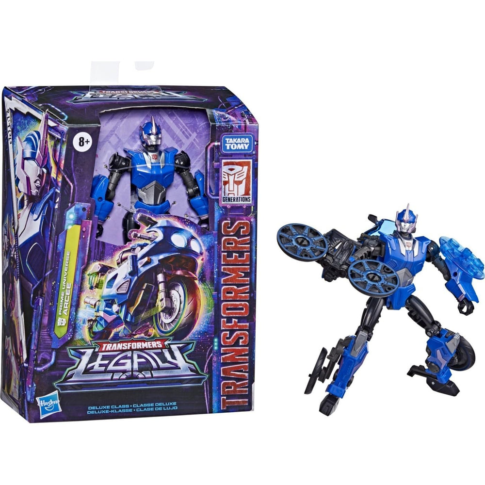 QR code on Arcee package reveals character tech specs across the multiverse when scanned