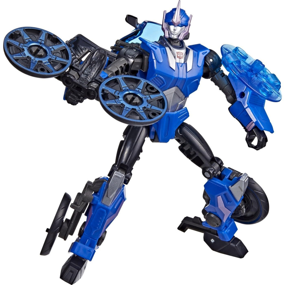 Transformers Legacy Arcee robot mode figure with detailed sculpt and poseable joints for play