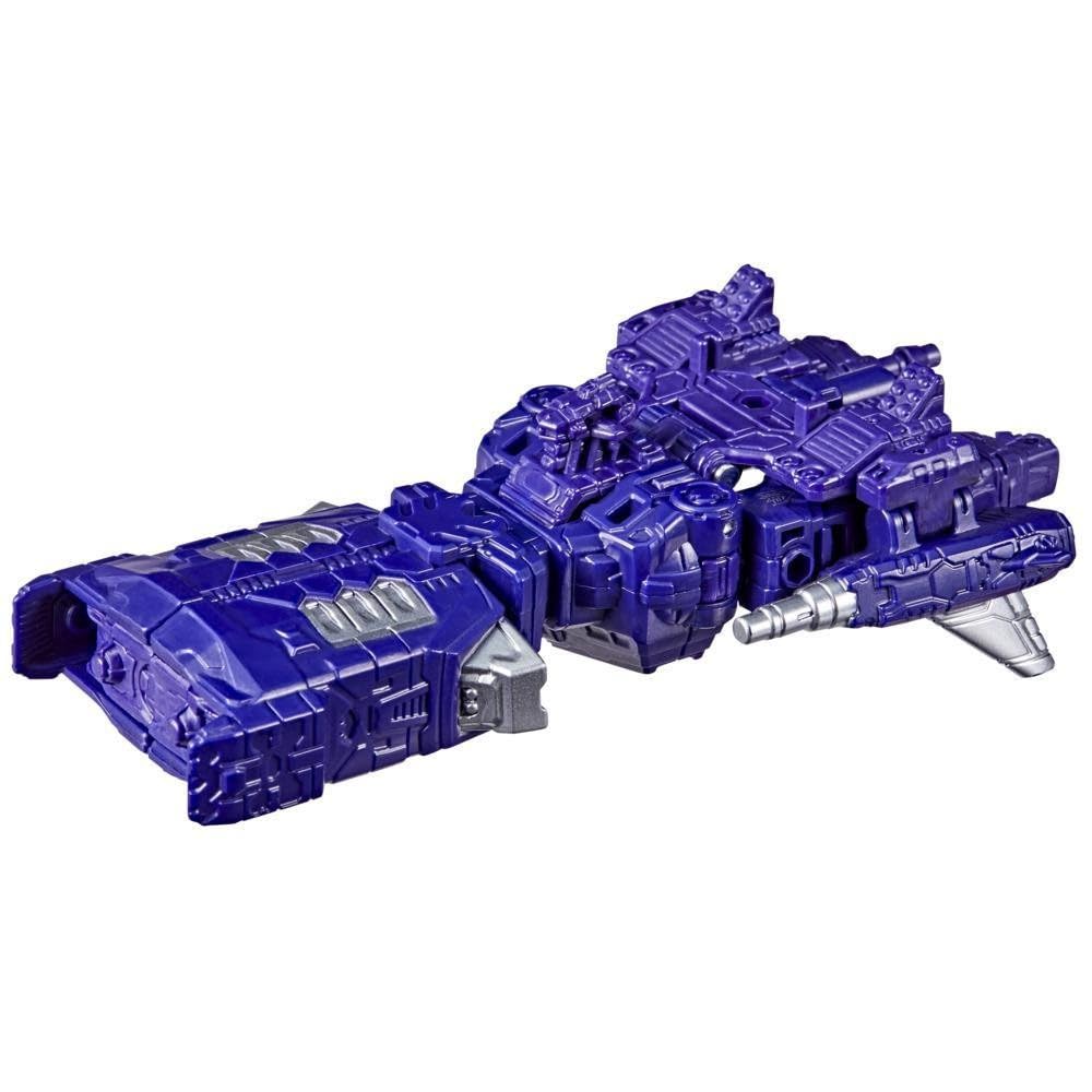 Transformers Legacy Core Shockwave package-scan feature reveals character data.