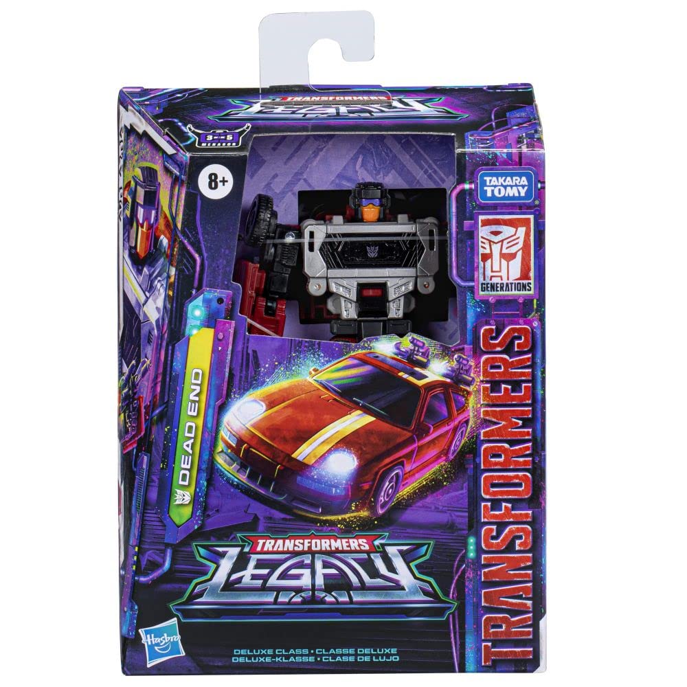 Transformers Legacy Dead End energon blaster accessories included for action