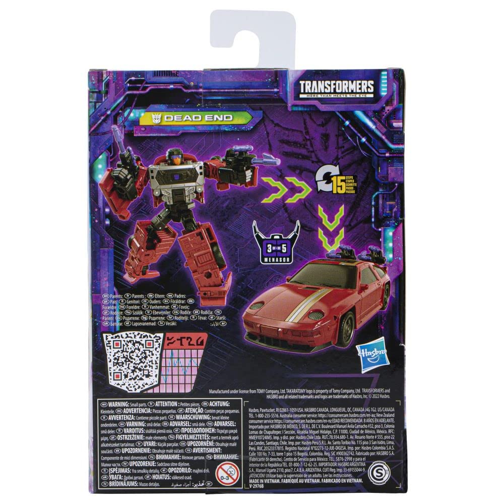 Transformers Legacy Dead End robot-to-car transformation in 15 steps
