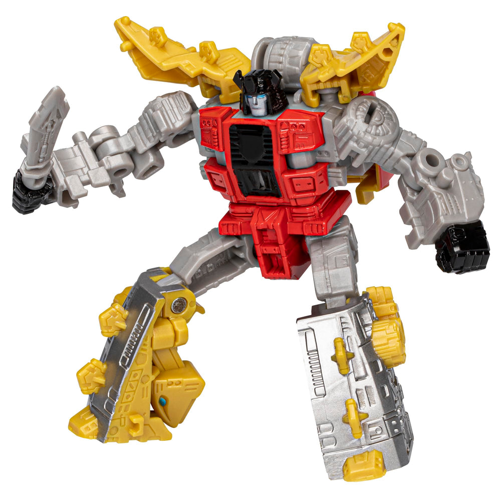 Transformers Legacy Evolution Dinobot Snarl robot mode in a dynamic pose for play.
