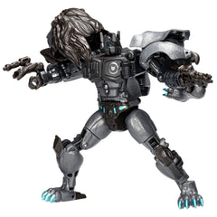 Transformers Nemesis Leo Prime in robot mode ready for action-packed play.