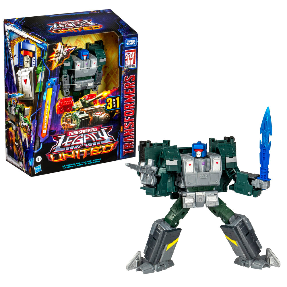 Transformers Legacy Overcharge alt head accessory for customizable looks.