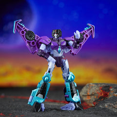 Transformers Legacy Slipstream Deluxe collection-ready display alongside other United figures.