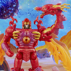Transformers Legacy Transmetal II Megatron Beast Wars-inspired design on display.