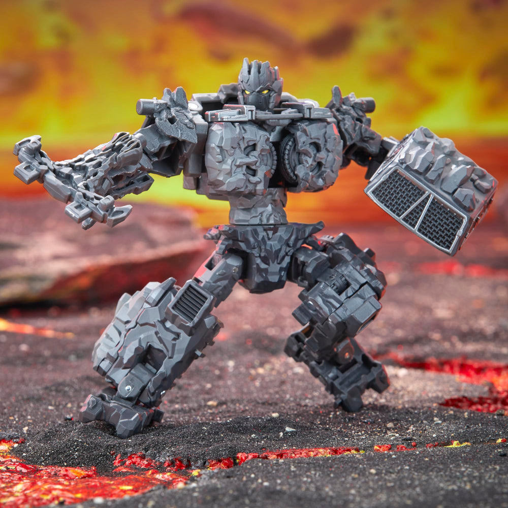 Transformers Legacy United Armorizer concept highlights customizable rock armor for mixed collections.