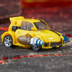 Animated Universe Bumblebee design captures series-inspired aesthetics.