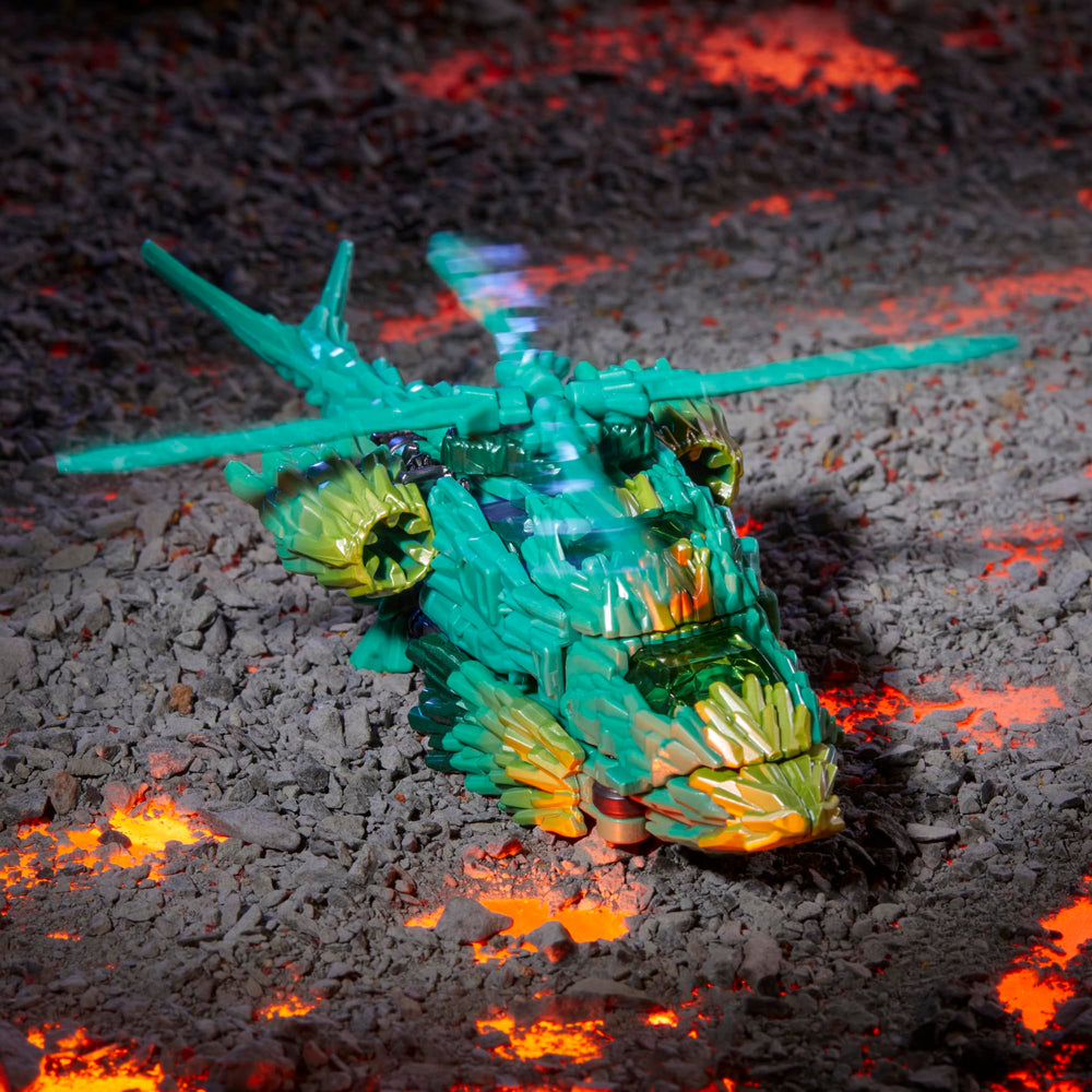 Transformers Legacy United Deluxe Class Infernac Shard for collectors.