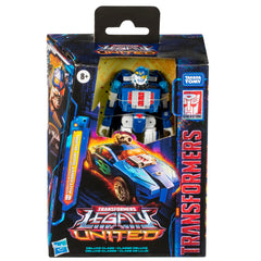 Transformers Legacy United Side Burn car mode ready for action.