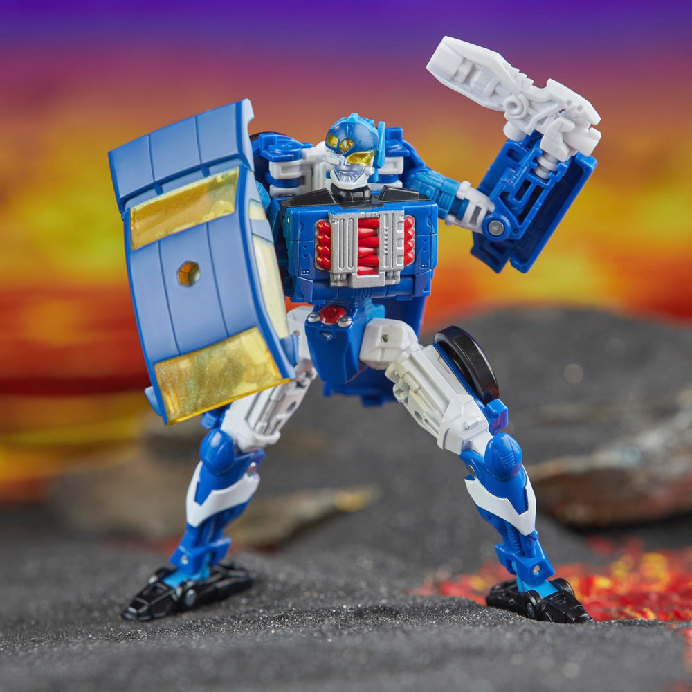 Transformers Legacy United Side Burn collectible gift for fans.