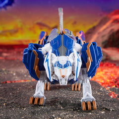 Transformers Legacy United Thundertron sword attachment enhances both modes.