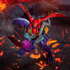 Transformers Magmatron articulated head, arms, and legs enable versatile poses.