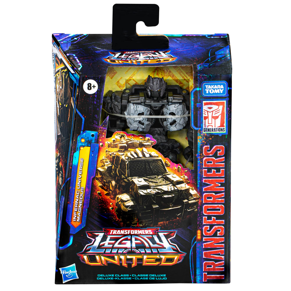 Transformers Magneous with axe and shield ready for epic action figures battles.