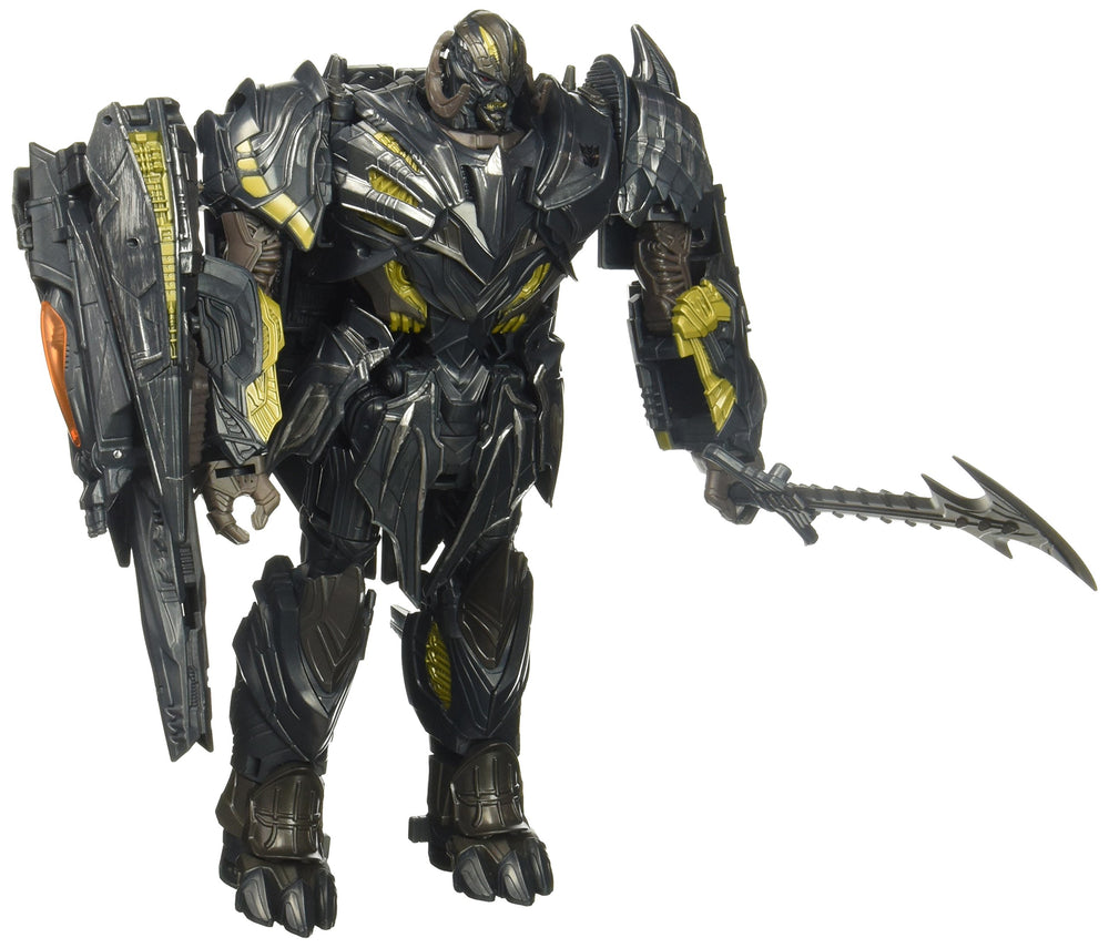 Transformers Megatron Premier Edition robot mode figure enables action-packed imaginative play.