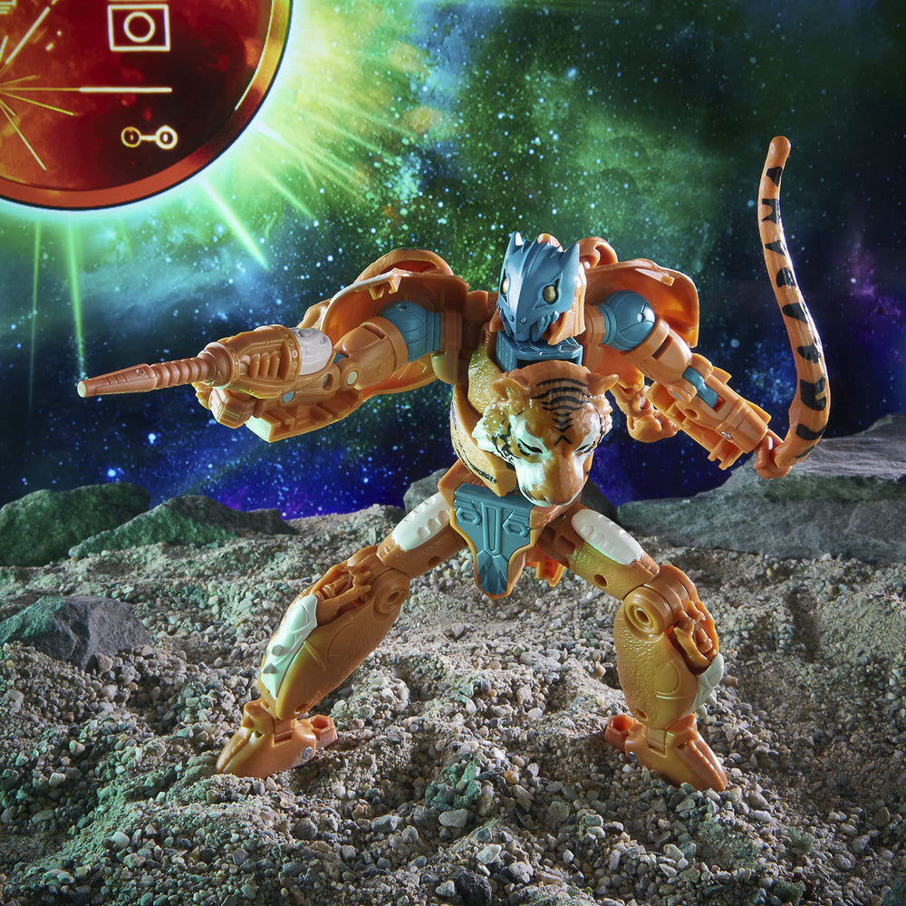 Transformers Mutant Tigatron 22-step transformation guide image.