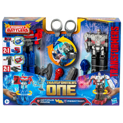 Optimus Prime in truck mode offering dynamic conversion play
