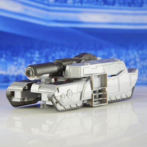 Fusion cannon accessory attached to Megatron D-16 in robot mode