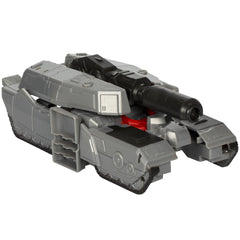 Front packaging artwork for Transformers One Mega Changer