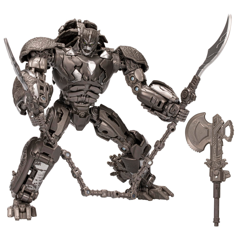 Transformers Optimus Primal gorilla mode ready for dynamic action poses.