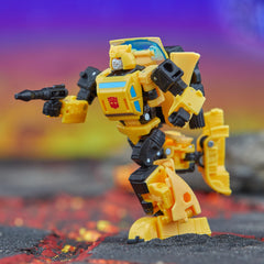 Transformers Origin Bumblebee 5.5-inch scale fits on shelves and photos.