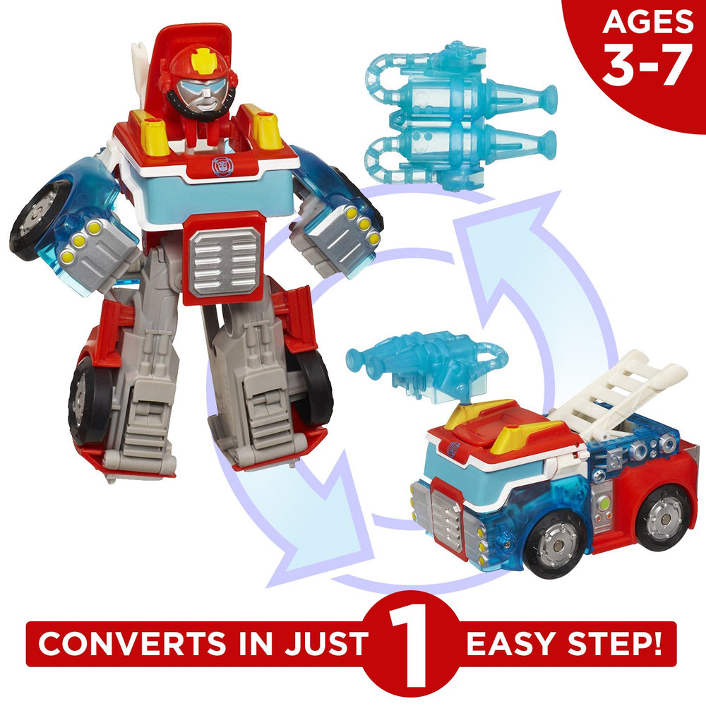 Transformers Heatwave Energize water cannon attached boosts action-packed play