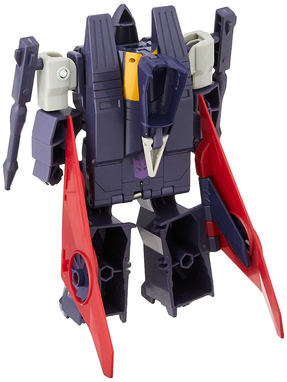 Transformers Ramjet jet-mode pose with sleek metallic finish for display.