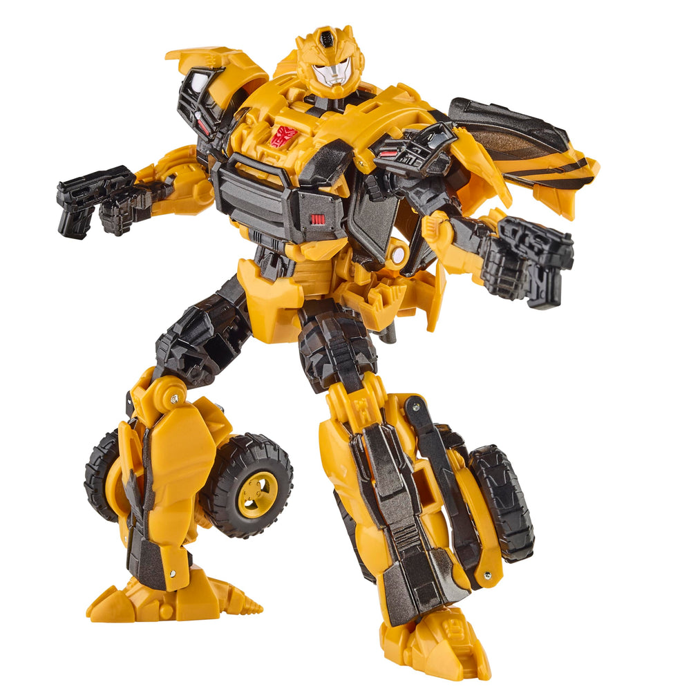 Transformers Reactivate Bumblebee with battle-damage deco for authentic display inspired by the game