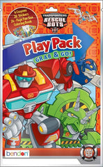 Transformers Rescue Bots door hanger as bold hero keepsake after the party