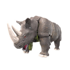 Transformers Rhinox 35-step transformation showcases intricate engineering and poseability