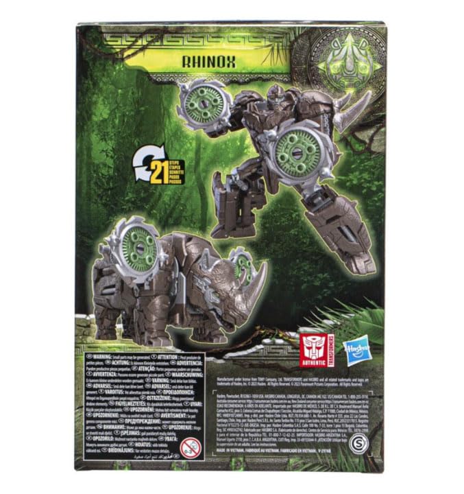 Transformers Rhinox Voyager poseable toy for imaginative storytelling
