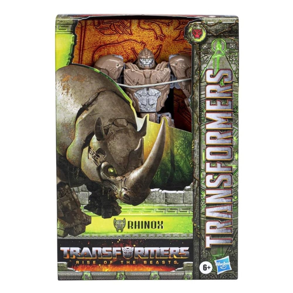 Transformers Rhinox Voyager front view for dynamic display and collectors