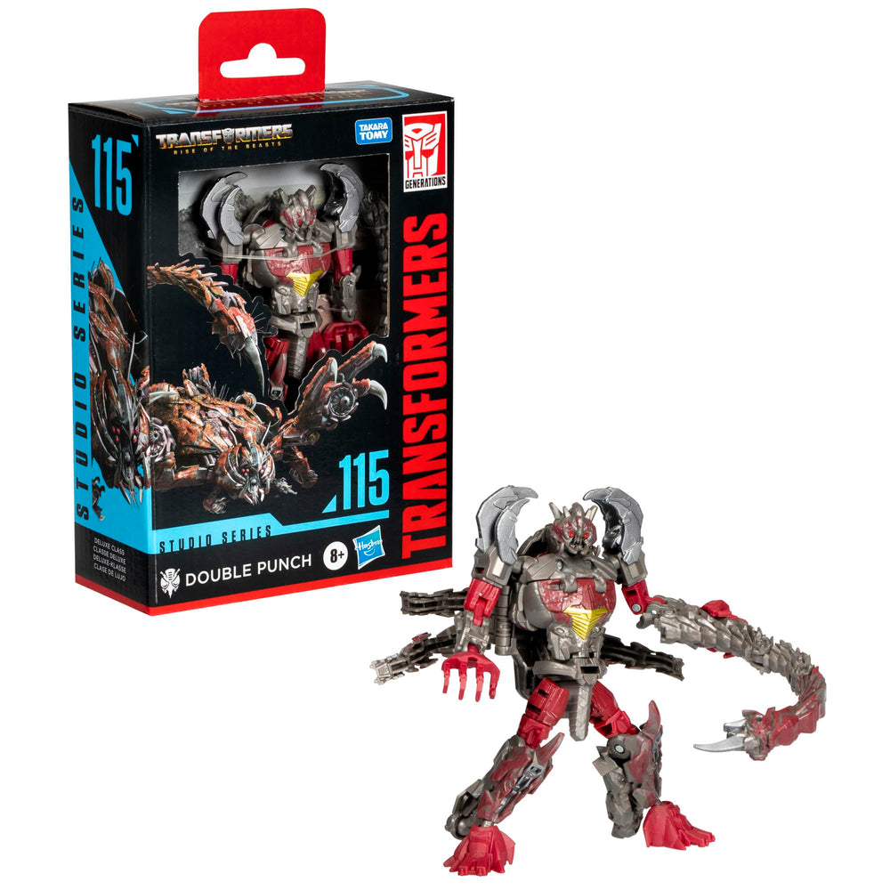 Transformers Rise of the Beasts Double Punch in scorpion mode for dramatic poses.