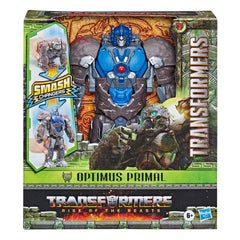 Optimus Primal alt mode with movie-inspired colors and details