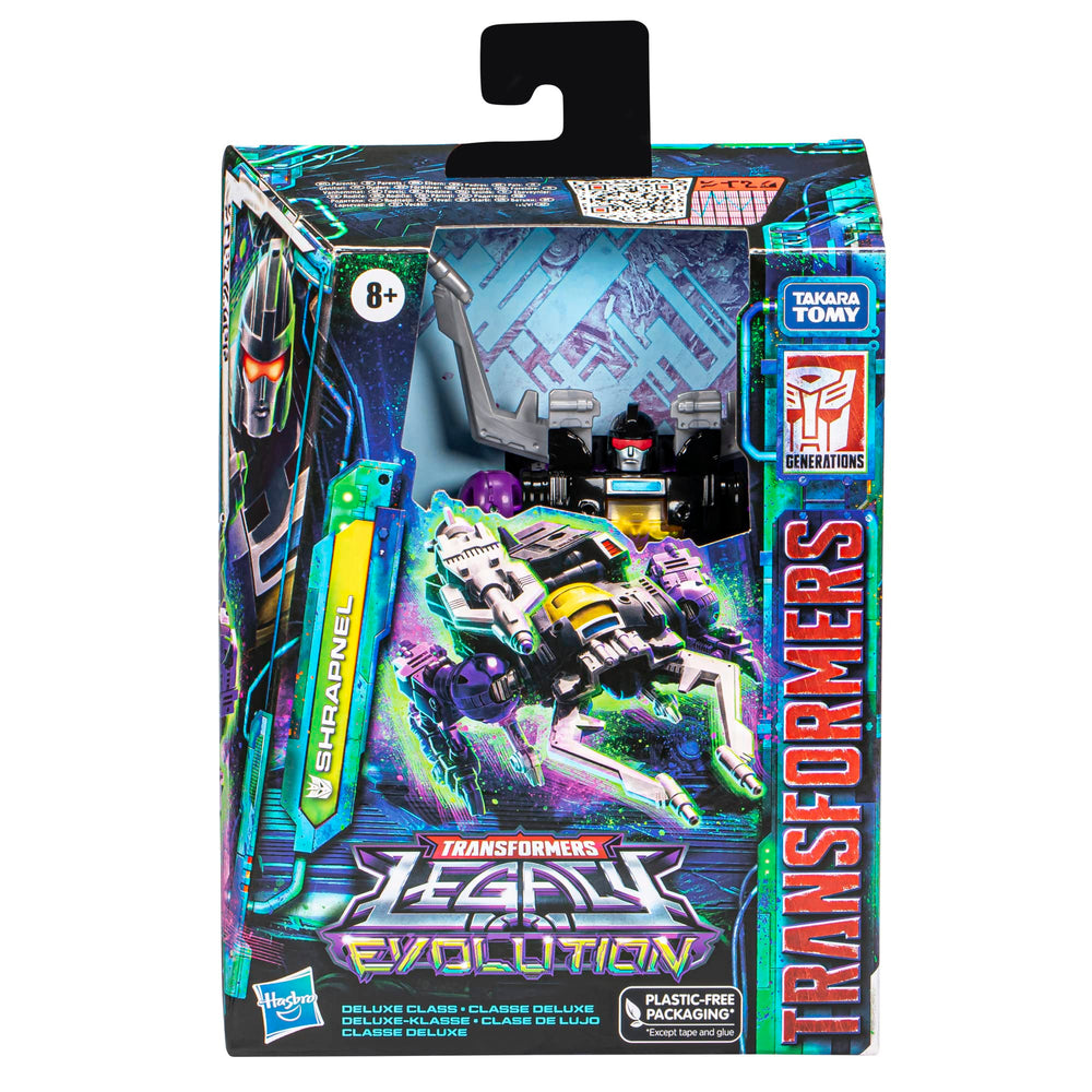Transformers Shrapnel in stag beetle mode ready for transforming play